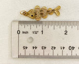Fantastic 18K Italian Articulated and Detailed Fish Charm