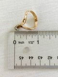 70's 14K Diamond V-Shape Ring