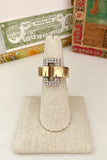 Super Chic Vintage Diamond Buckle Style Ring