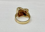 14K Dankner Gold Buckle Ring